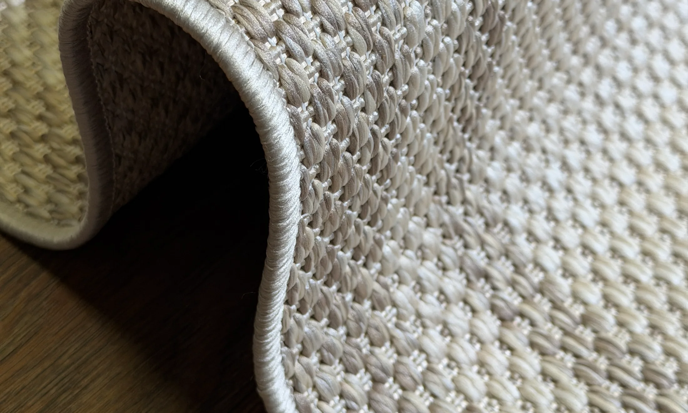 Sisal Diamond halı dokusu ve kıvrımı